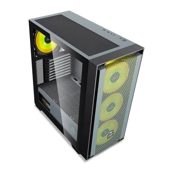 Ant Esports 690 Air ARGB (E-ATX) Cabinet - Black - 2