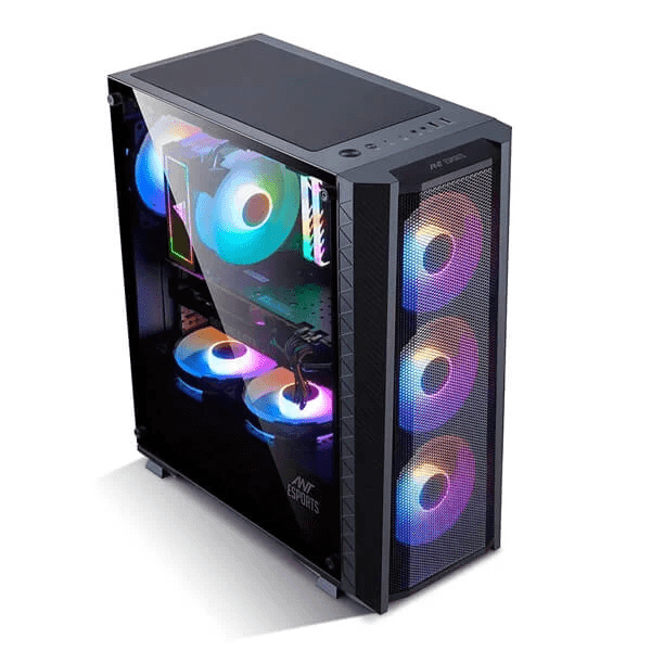 Ant Esports ICE-311MT Cabinet (Black) - 4
