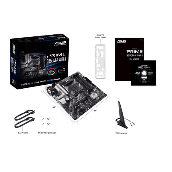 Asus PRIME B550M-A WIFI II Motherboard - 5