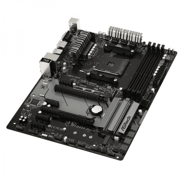ASRock B450 Pro4 R2.0 Motherboard - 4