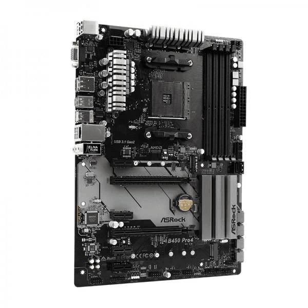 ASRock B450 Pro4 R2.0 Motherboard - 3