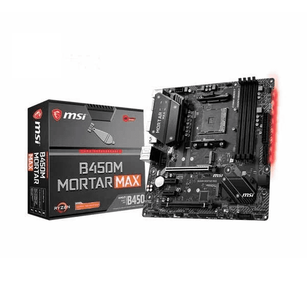 MSI B450M Mortar Max Motherboard - 1