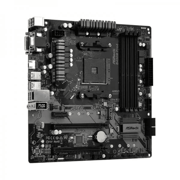 ASRock B450M Pro4 R2.0 Motherboard - 4