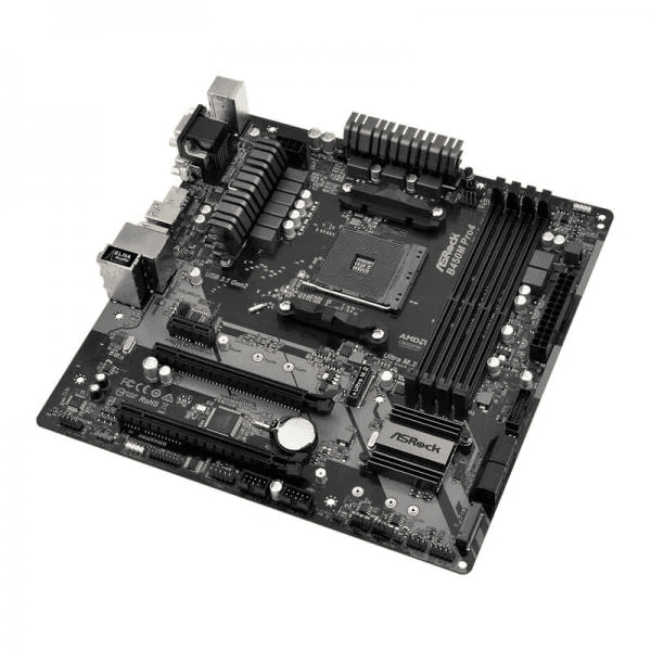 ASRock B450M Pro4 R2.0 Motherboard - 3