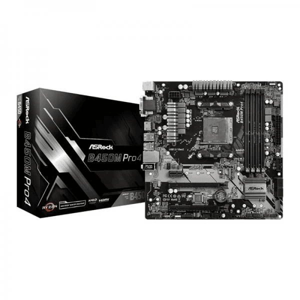 ASRock B450M Pro4 - 1