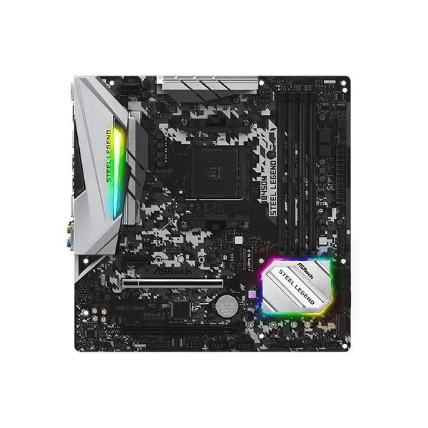 ASRock B450M Steel Legend Motherboard - 5