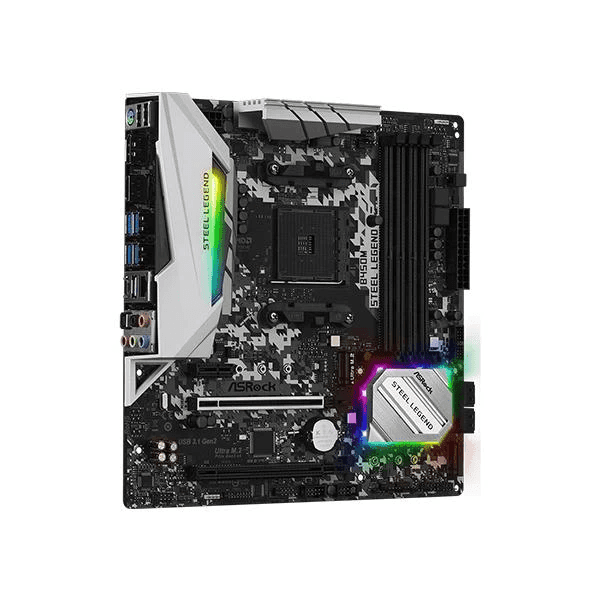 ASRock B450M Steel Legend Motherboard - 4