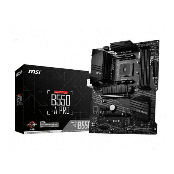 MSI B550-A PRO Motherboard - 1