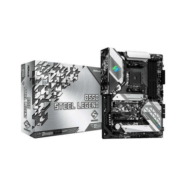 Asrock B550 Steel Legend Motherboard - 1