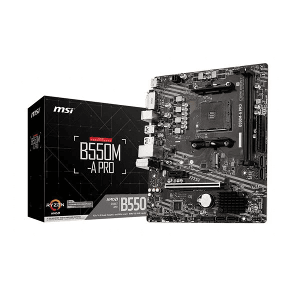 MSI B550M-A Pro Motherboard - 1