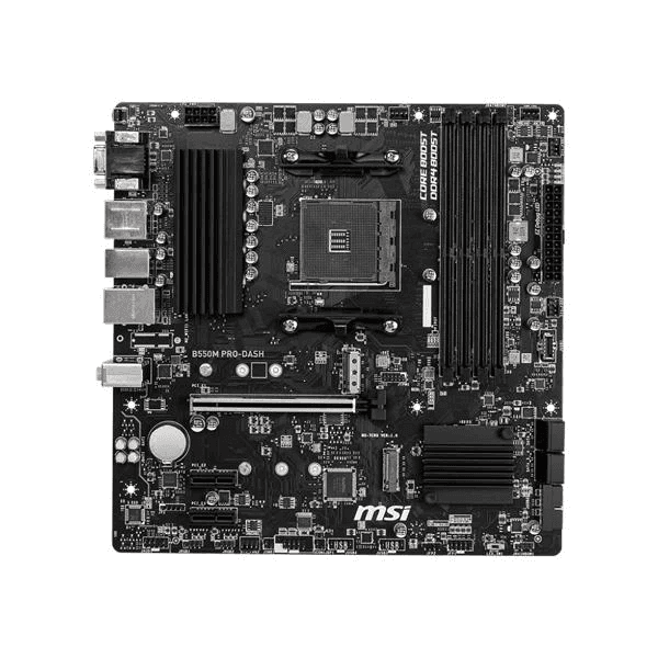 MSI B550M PRO-DASH Motherboard - 5
