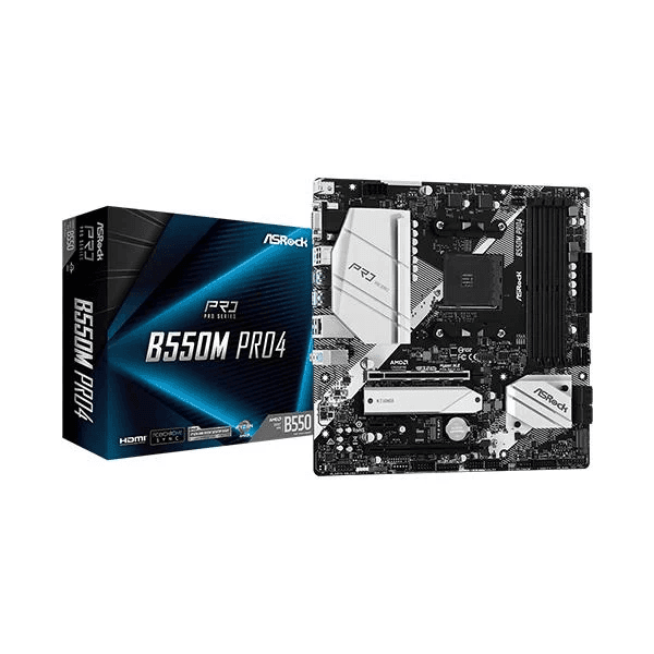 ASRock B550M Pro4 Motherboard - 1
