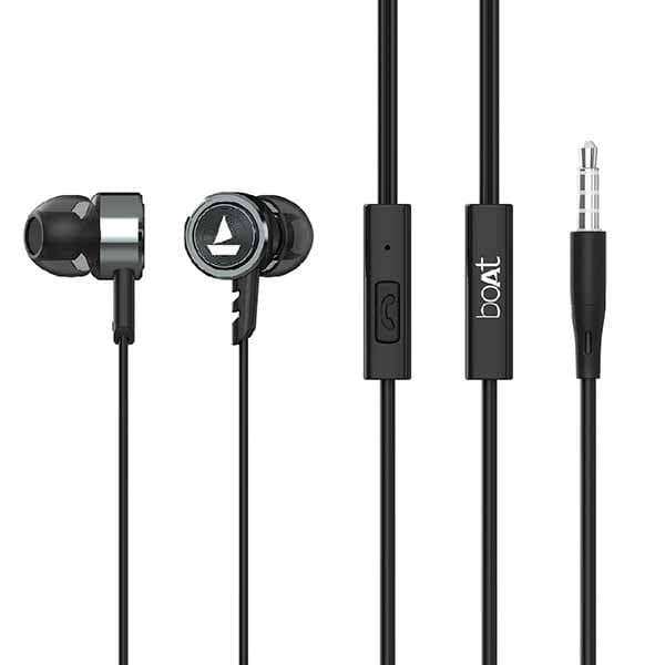 Boat BassHeads 122 Wired Earphone with Super Extra Bass, in-line Mic - 3