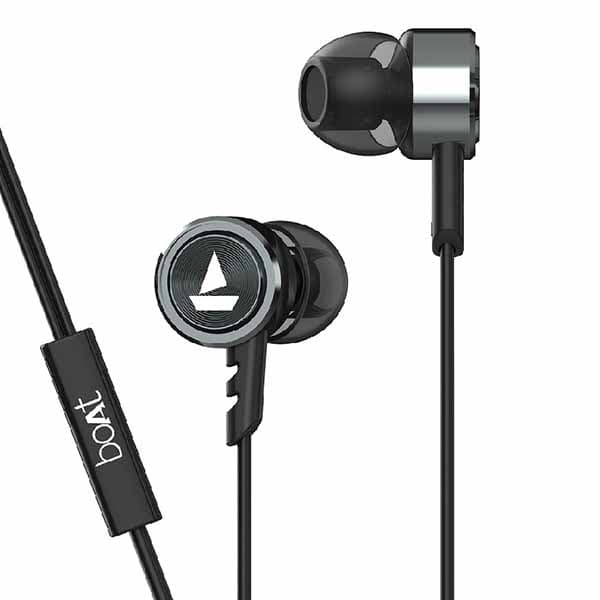 Boat BassHeads 122 Wired Earphone with Super Extra Bass, in-line Mic - 1