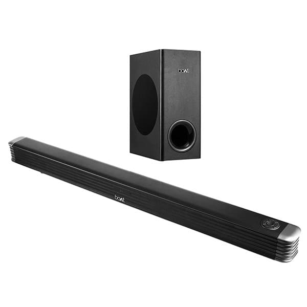boAt Aavante 1803 2.1 Channel 120 Watts Bluetooth Soundbar (Sleek and Premium Finish, Black) - 1