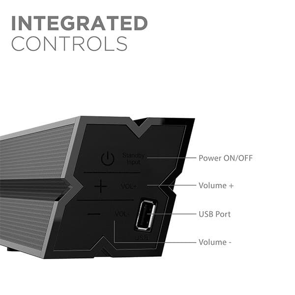 boAt Aavante Bar 2000 160 Watt 2.1 Channel Bluetooth Soundbar(Premium Black) - 2