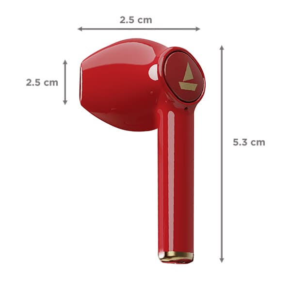 boAt Airdopes 131 Marvel Edition (Iron Man) Truly Wireless Buds (Iron Blood) - 3