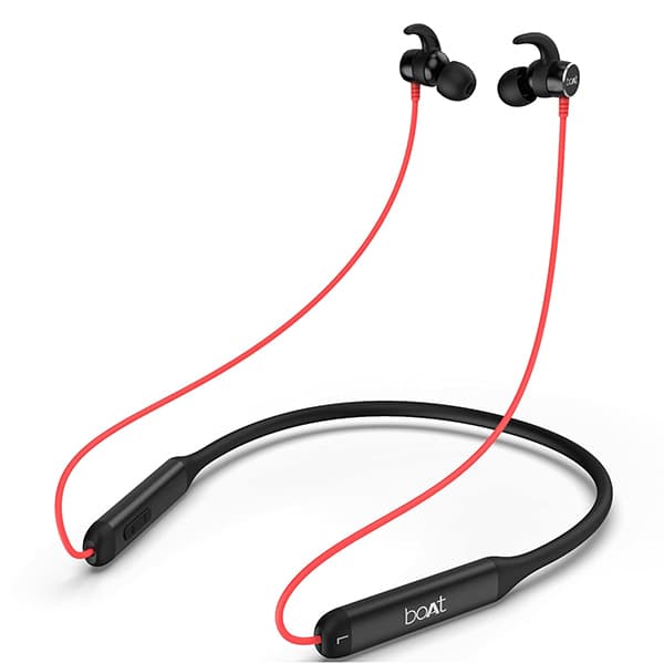 boAt Rockerz 330 Bluetooth Wireless in Ear Earphones with Mic (Raging Red) - 1