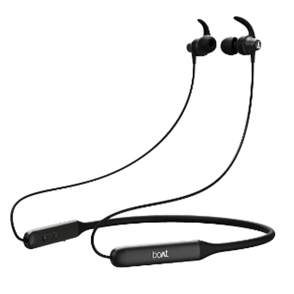 boAt Rockerz 338 Neckband With Mic (Active Black) - 1