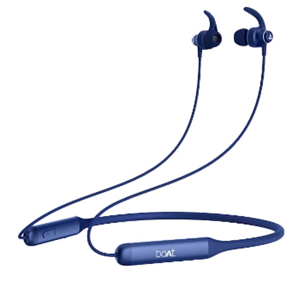 boAt Rockerz 338 Neckband With Mic (Navy Blue) - 1