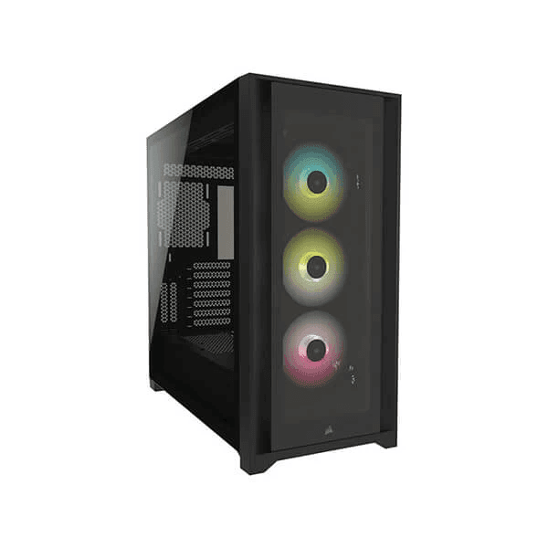 Corsair ICUE 5000X RGB Mid Tower Cabinet (Black) - 1