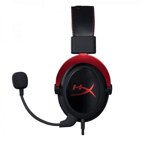 HyperX Cloud II Wired Over Ear Headphones with Mic - Red (4P5M0AA) - 1