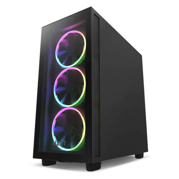 Nzxt H7 Elite (E-ATX) Mid Tower Cabinet - Black - 2