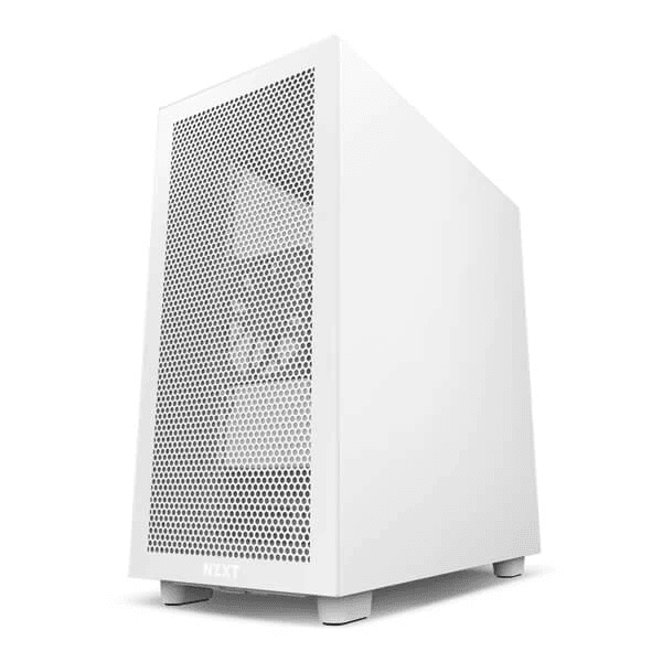 Nzxt H7 Flow (E-ATX) Mid Tower Cabinet - White - 2