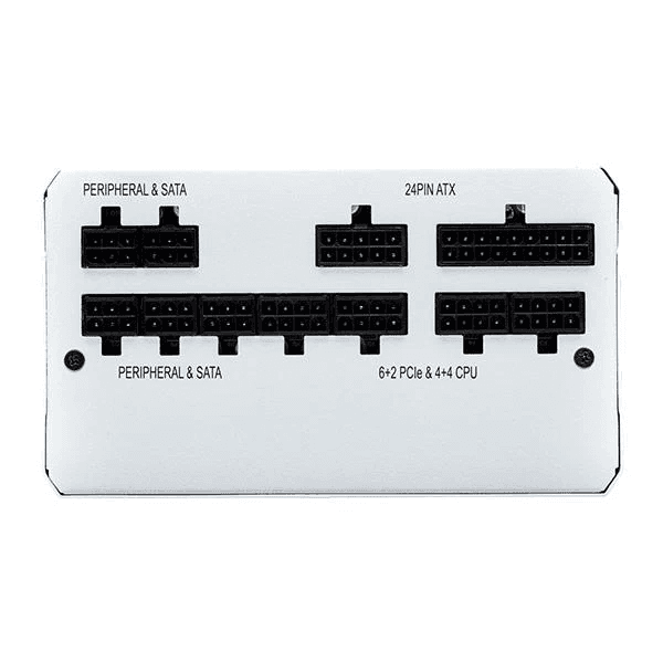 CORSAIR RM750x 80 Plus Gold Fully Modular SMPS (White) - 4