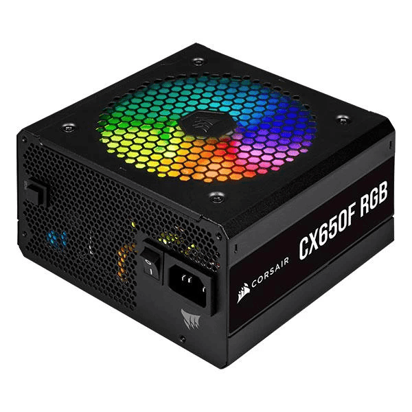 Corsair CX650F RGB 80 Plus Bronze SMPS - 1