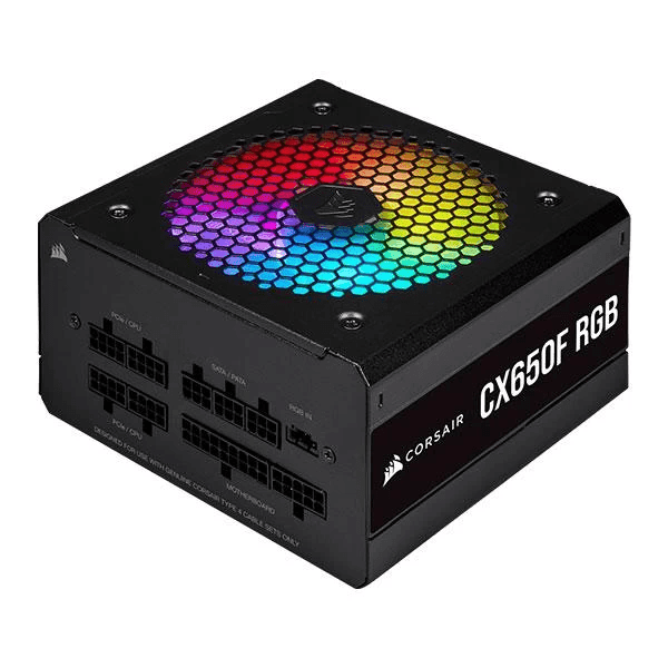 Corsair CX650F RGB 80 Plus Bronze SMPS - 2