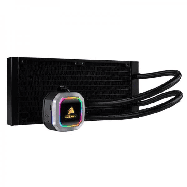 Corsair H100i RGB Platinum CPU Liquid Cooler (Black) - 4