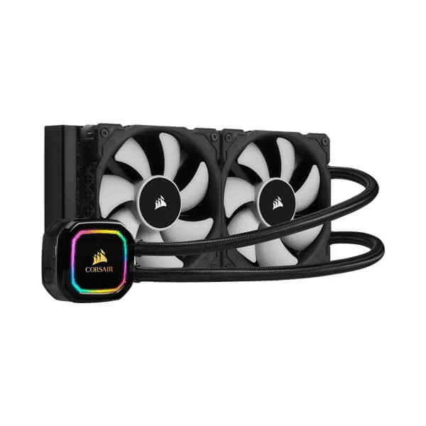 Corsair ICUE H100i Pro XT RGB CPU Liquid Cooler - 1