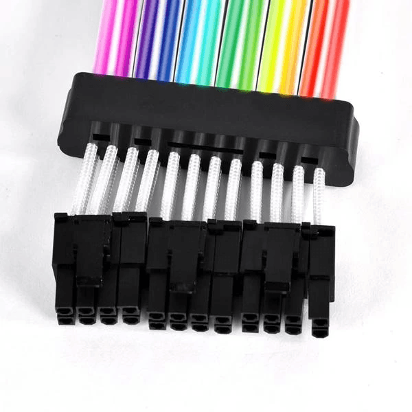 Lian Li Strimer Plus TRIPLE  8-Pin ARGB GPU Extension Cable - 2