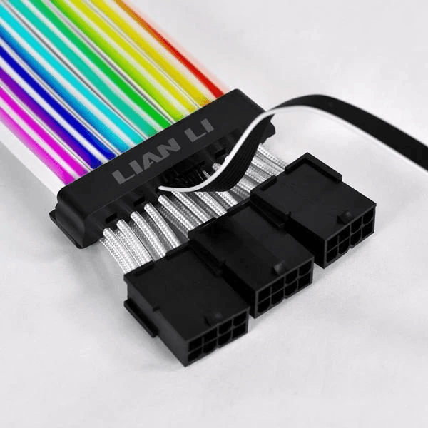 Lian Li Strimer Plus TRIPLE  8-Pin ARGB GPU Extension Cable - 4