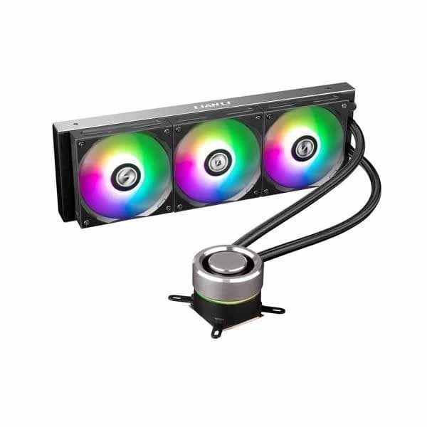 Lian Li Galahad 360 ARGB CPU Liquid Cooler Black - 3