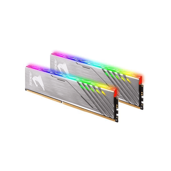 Gigabyte Aorus RGB Silver 16GB (8GBX2) Desktop 3200Mhz DDR4 RAM - 1