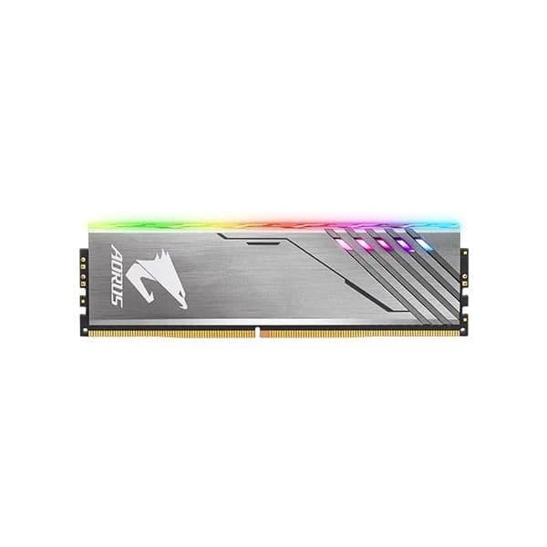 Gigabyte Aorus RGB Silver 16GB (8GBX2) Desktop 3200Mhz DDR4 RAM - 3