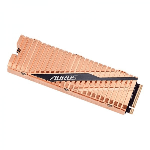 Gigabyte Aorus ASM2NE6500GTTD 500GB M.2 NVMe Gen4 With COPPER Heatsink - 5