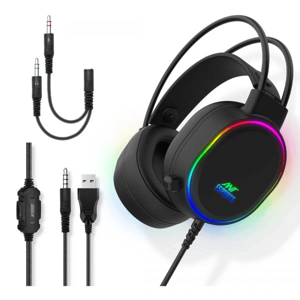 Ant Esports H1000 Wired Gaming Headset with Mic - 2