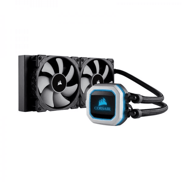 Corsair H100i PRO RGB CPU Liquid Cooler - 1