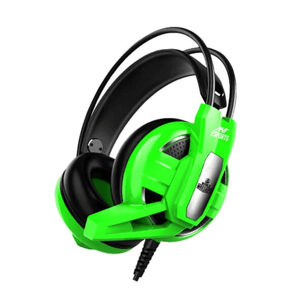 Ant Esports H520W Gaming Headset (Green) - 1