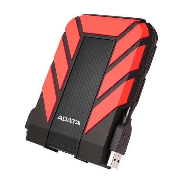 ADATA DURABLE HD710 Pro 2TB External Hard Drive - Red - 1