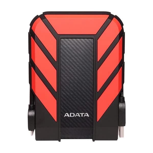 ADATA DURABLE HD710 Pro 2TB External Hard Drive - Red - 2