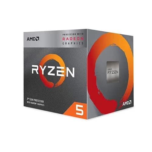 AMD Ryzen 5 3400G AM4 Desktop Processor (4.2 GHz / 4 Cores / 8 Threads) - 4