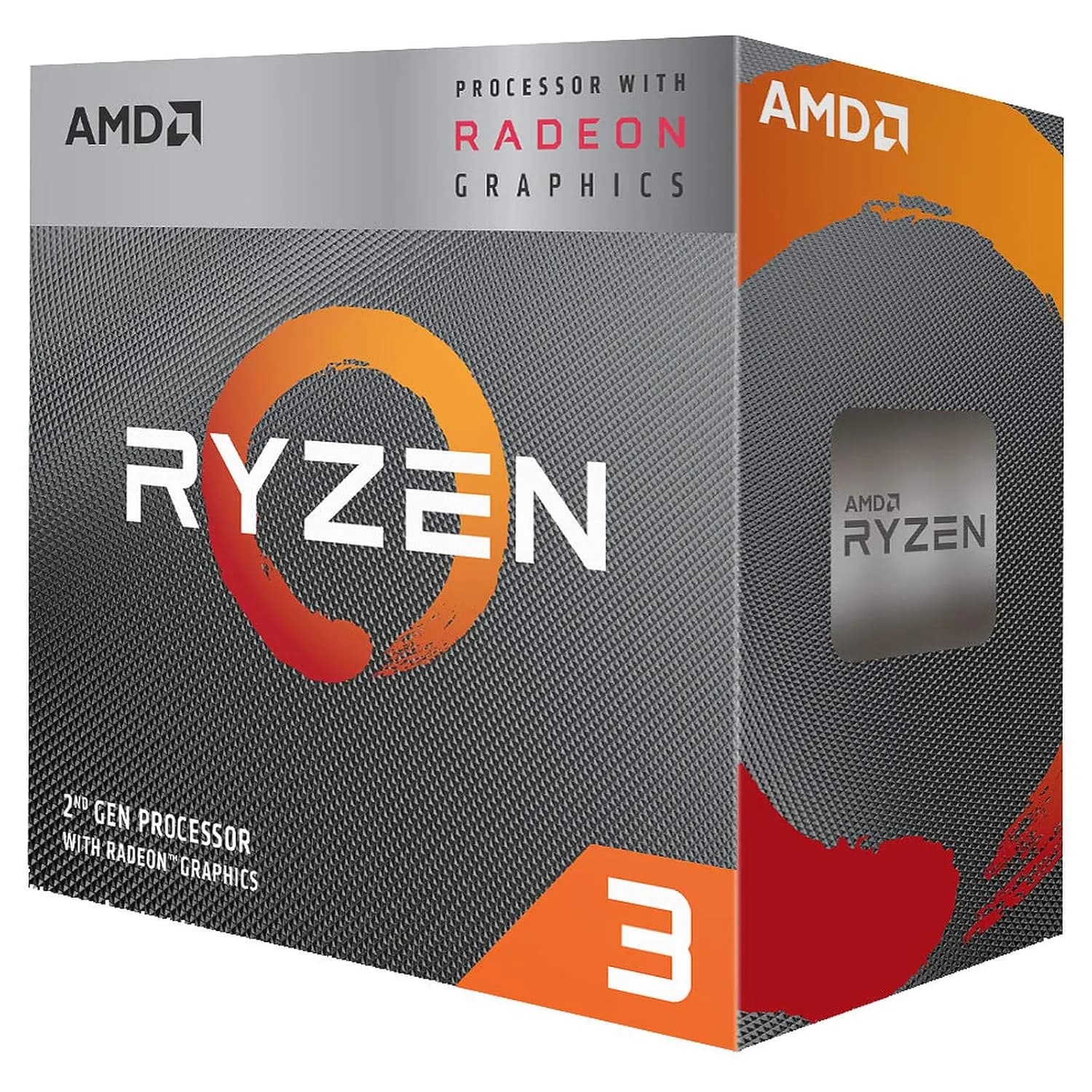 Amd Ryzen 3 3200G AM4 Desktop Processor (4 GHz /  4 Cores / 4 Threads) - 4