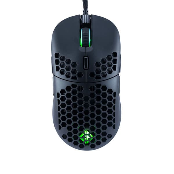 Cosmic Byte Kilonova PRO 3389IC RGB Wired Gaming Mouse with Pixart 3389 Sensor, Ultra Lightweight 73grams, Adjustable Weights, Paracord Cable, Replaceable Top Cover and Side Buttons - 1