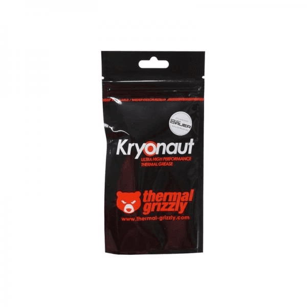 Thermal Grizzly Kryonaut, High Performance Thermal Paste for Cooling All Processors, Graphics Cards and Heat Sinks in Computers and Consoles -1.0 Gram - 1