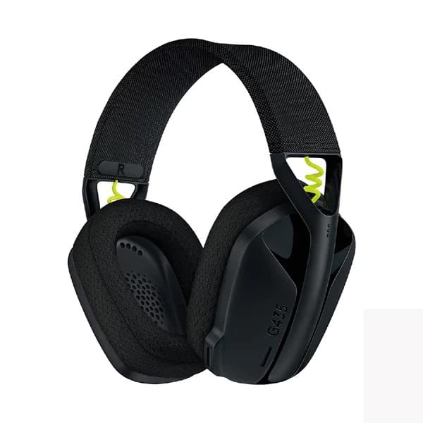 Logitech G435 Wireless Gaming Headset (Black-Neon Yellow) - 1