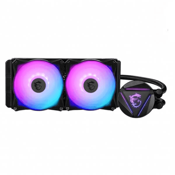 Msi MAG Coreliquid 240R ARGB CPU Liquid Cooler (Black) - 1